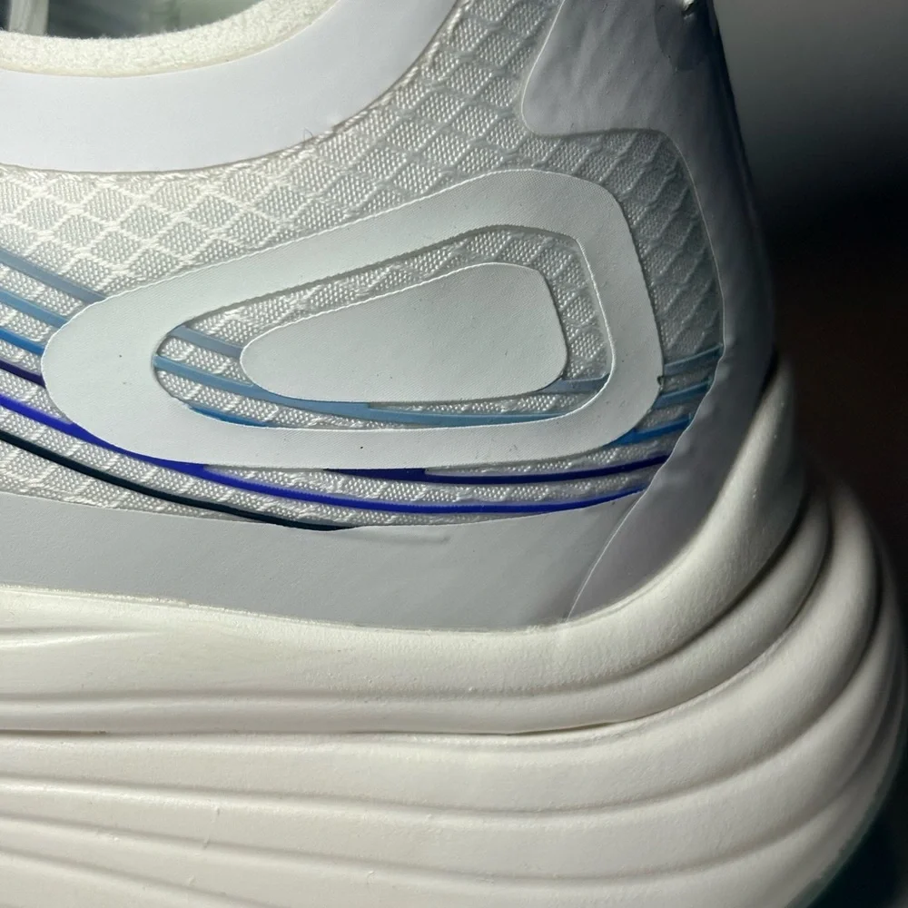 Brand New 🔥🔥🔥🔥APL Luxury Running Men’s White and Blue Men's Shoe size 13 - Picture 6 of 14